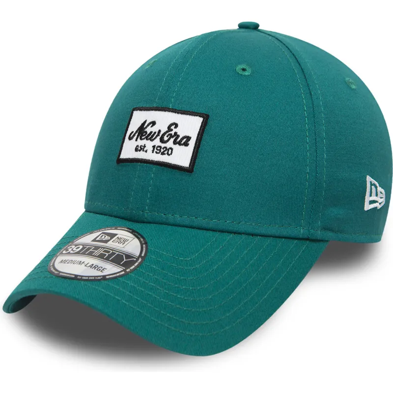 new-era-39thirty-seasonal-script-patch-gron-buet-justerbar-kasket