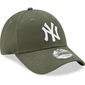 gron-justerbar-curved-kasket-9forty-league-essential-fra-new-york-yankees-mlb-fra-new-era