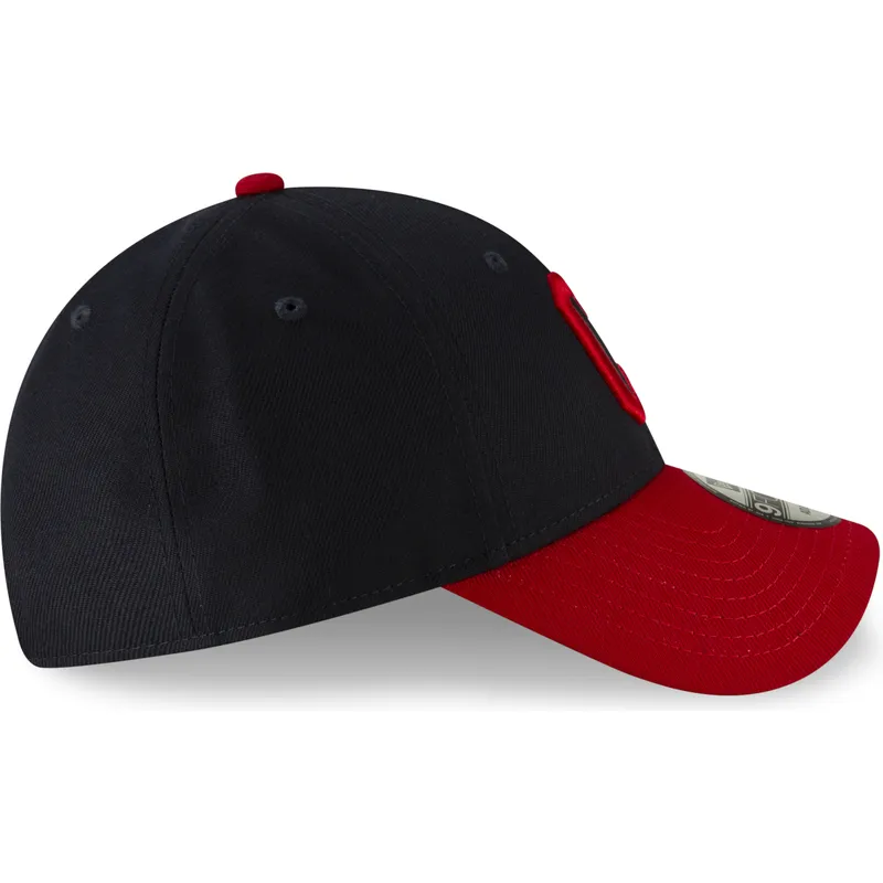 kasketter-buet-marinebla-justerbar-rem-9forty-the-league-fra-cleveland-indians-mlb-af-new-era kasketter-buet-marinebla-justerbar-rem-9forty-the-league-fra-cleveland-indians-mlb-af-new-era