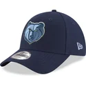 bla-justerbar-kurvet-kasket-9forty-the-league-fra-memphis-grizzlies-nba-fra-new-era