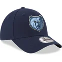 bla-justerbar-kurvet-kasket-9forty-the-league-fra-memphis-grizzlies-nba-fra-new-era
