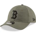 kasketter-buet-gron-justerbar-rem-9twenty-nylon-packable-fra-boston-red-sox-mlb-af-new-era