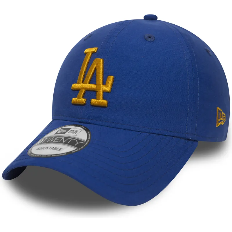 kasketter-buet-bla-justerbar-rem-dorado-9twenty-nylon-packable-fra-los-angeles-dodgers-mlb-af-new-era