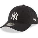 new-york-yankees-mlb-new-era-9twenty-justerbar-sort-bojet-skaerm-nylon-sammenfoldelig-kasket