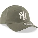 kasketter-buet-gron-justerbar-rem-9twenty-nylon-packable-fra-new-york-yankees-mlb-af-new-era