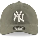 kasketter-buet-gron-justerbar-rem-9twenty-nylon-packable-fra-new-york-yankees-mlb-af-new-era