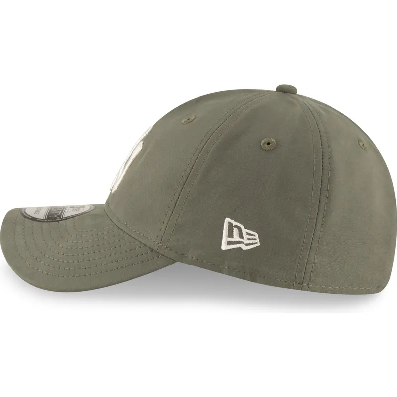 kasketter-buet-gron-justerbar-rem-9twenty-nylon-packable-fra-new-york-yankees-mlb-af-new-era