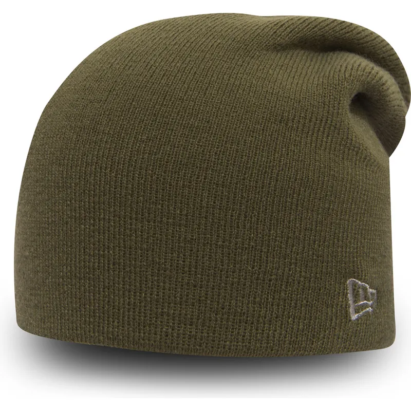 gorro-verde-long-knit-essential-fra-new-era