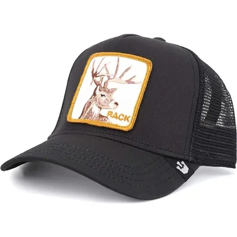 goorin-bros-sort-trucker-kasket-med-hjortemotiv-rack-it