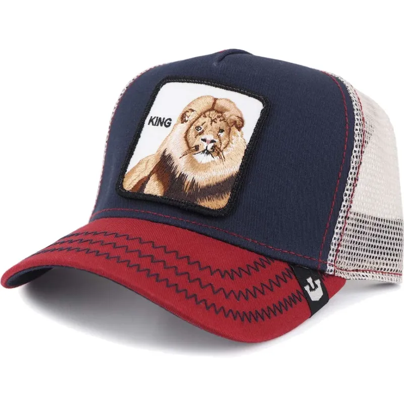 kasketter-buet-marinebla-snapback-the-farm-af-goorin-bros