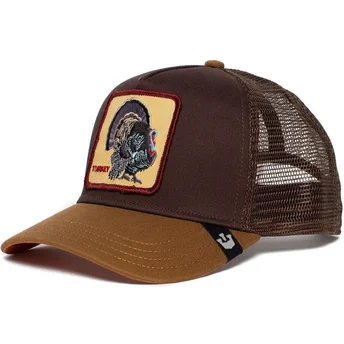 kasketter-buet-brun-snapback-the-farm-af-goorin-bros