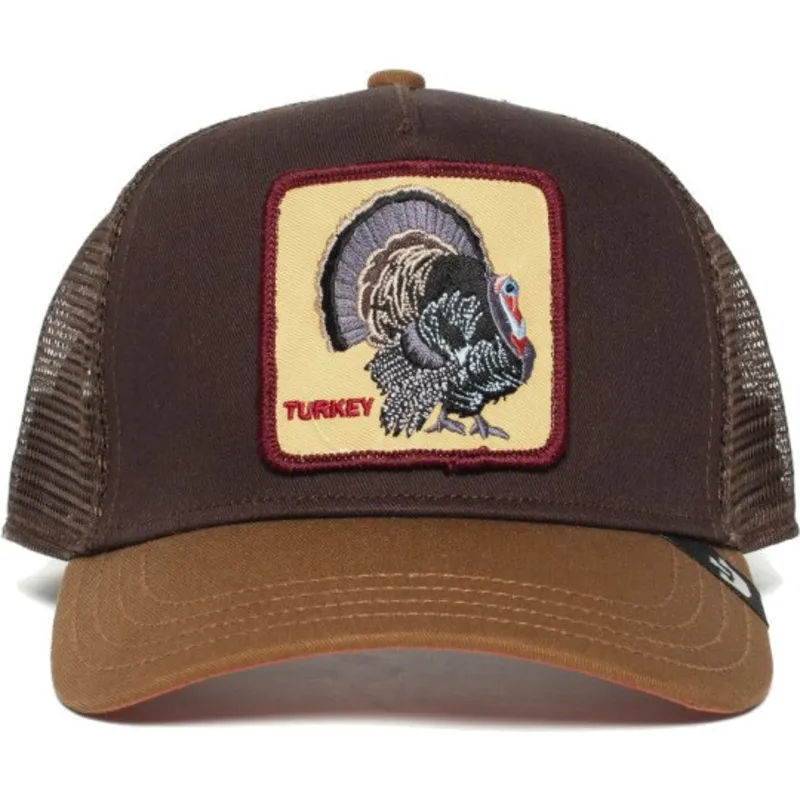 kasketter-buet-brun-snapback-the-farm-af-goorin-bros