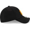 new-era-new-york-yankees-mlb-9forty-league-essential-neon-justerbar-sort-buet-kasket-med-orange-logo