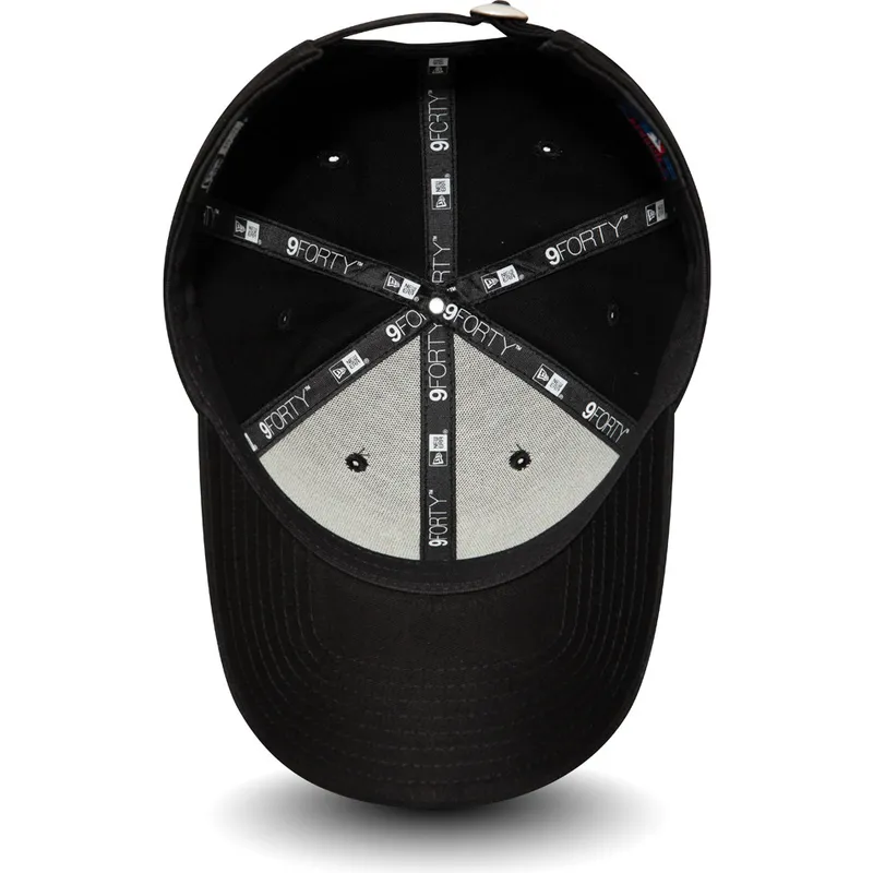 kasketter-buet-sort-justerbar-rem-9forty-league-essential-neon-fra-new-york-yankees-mlb-af-new-era