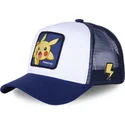 hvid-og-bla-trucker-kasket-pikachu-pik8-pokemon-fra-capslab