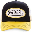 von-dutch-col-bla-sort-og-gul-trucker-kasket