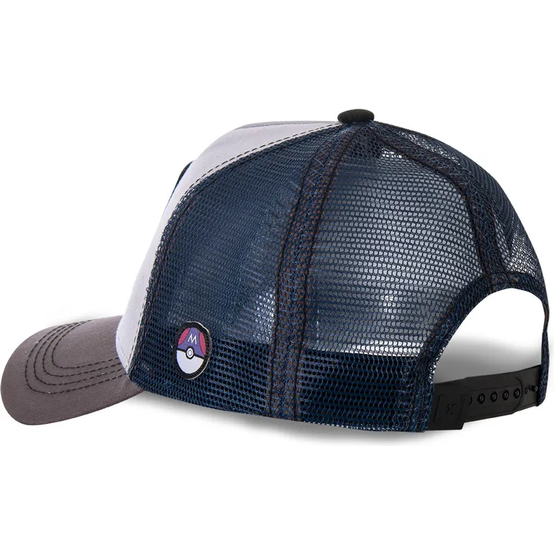 kasketter-buet-gra-snapback-mew-pokemon-af-capslab