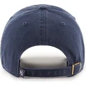 kasketter-buet-marinebla-justerbar-rem-fra-new-york-yankees-mlb-af-47-brand