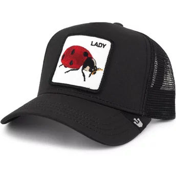 Goorin Bros. Ladybug Sweet Lady Black Trucker Hat