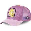 gorra-trucker-rosa-glimmer-piolin-twe4-looney-tunes-fra-capslab