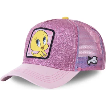 gorra-trucker-rosa-glimmer-piolin-twe4-looney-tunes-fra-capslab