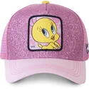 kasketter-buet-rosa-snapback-pip-looney-tunes-af-capslab