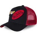sort-og-rod-trucker-kasket-dblpat-fra-von-dutch