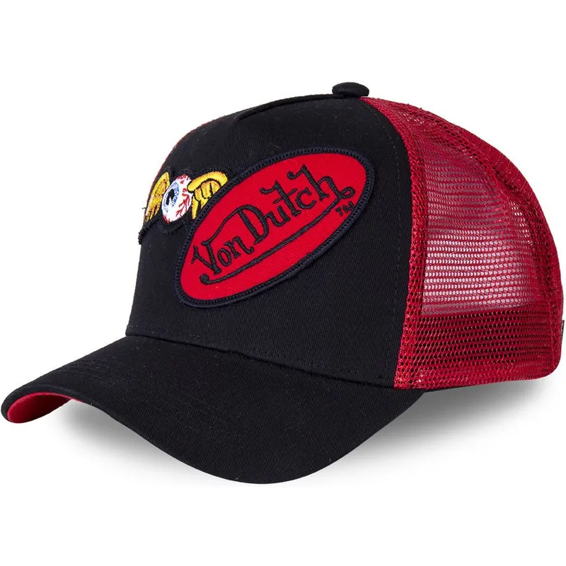 kasketter-buet-sort-snapback-af-von-dutch
