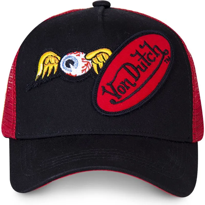kasketter-buet-sort-snapback-af-von-dutch