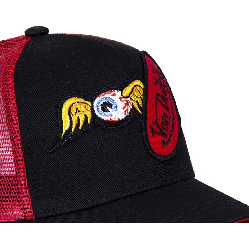 kasketter-buet-sort-snapback-af-von-dutch