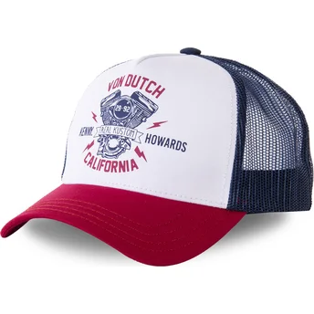 kasketter-buet-hvid-snapback-af-von-dutch