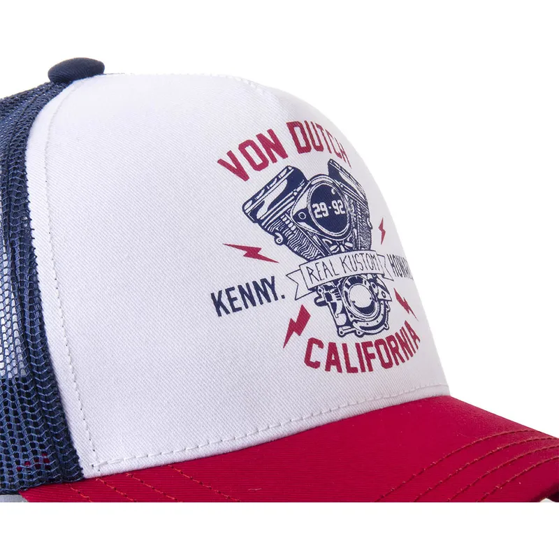 kasketter-buet-hvid-snapback-af-von-dutch
