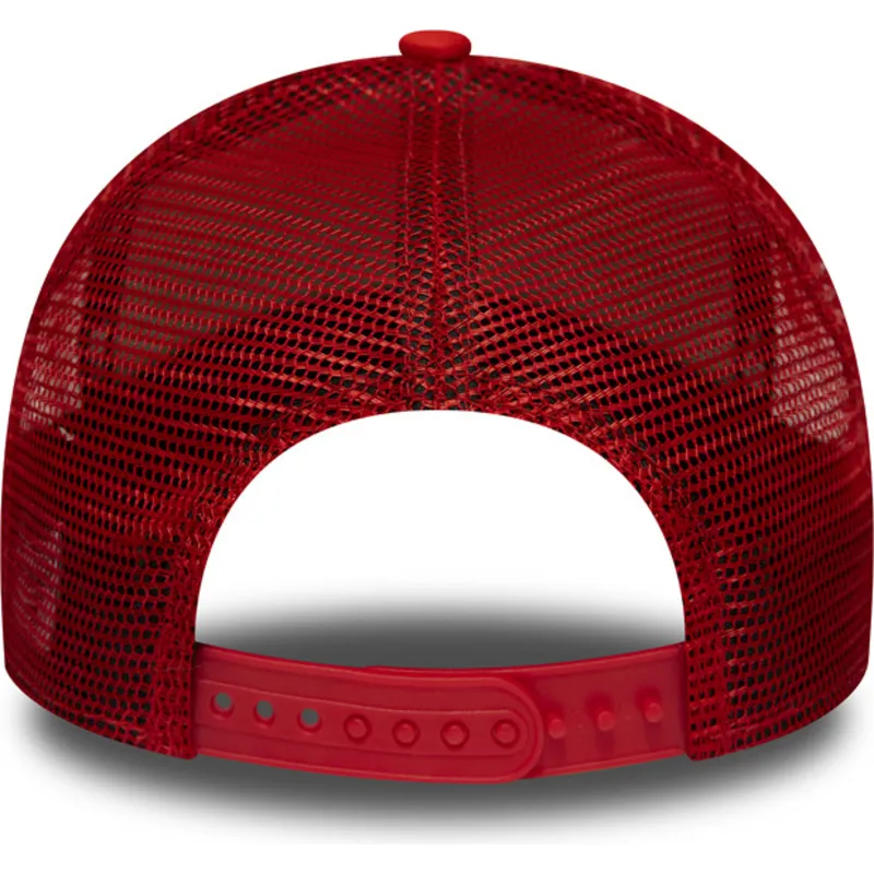 kasketter-buet-rod-snapback-a-frame-af-new-era