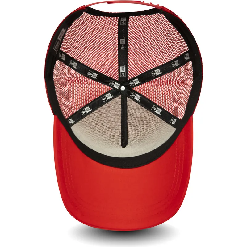 kasketter-buet-rod-snapback-a-frame-af-new-era