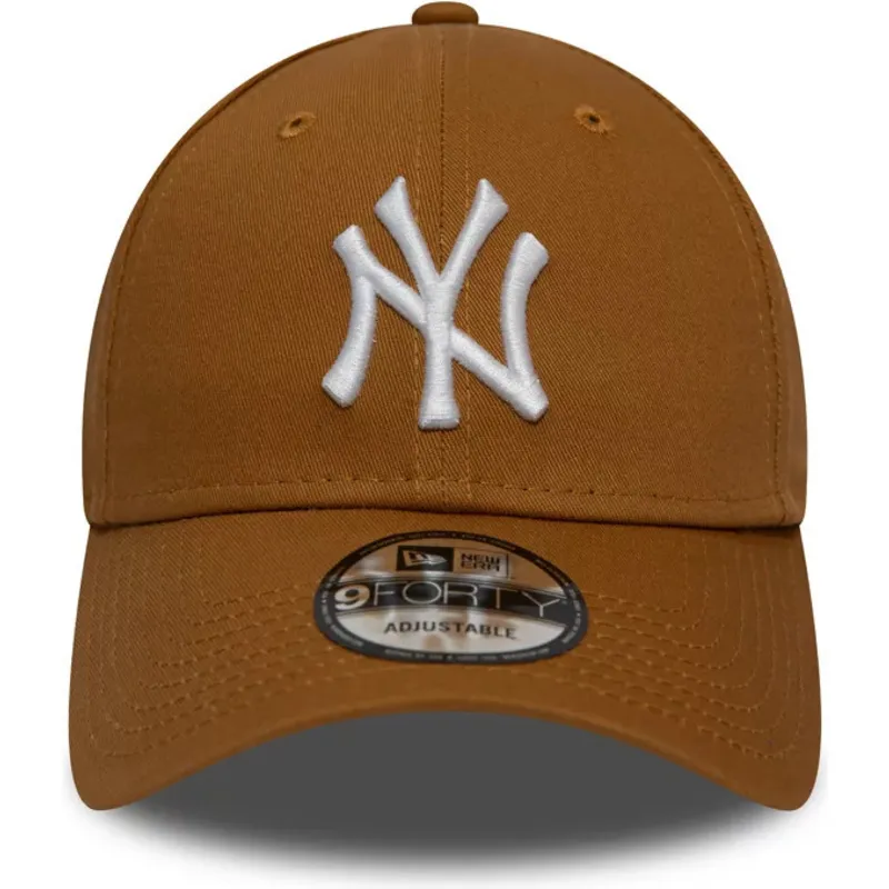 kasketter-buet-brun-justerbar-rem-trigo-9forty-league-essential-fra-new-york-yankees-mlb-af-new-era kasketter-buet-brun-justerbar-rem-trigo-9forty-league-essential-fra-new-york-yankees-mlb-af-new-era
