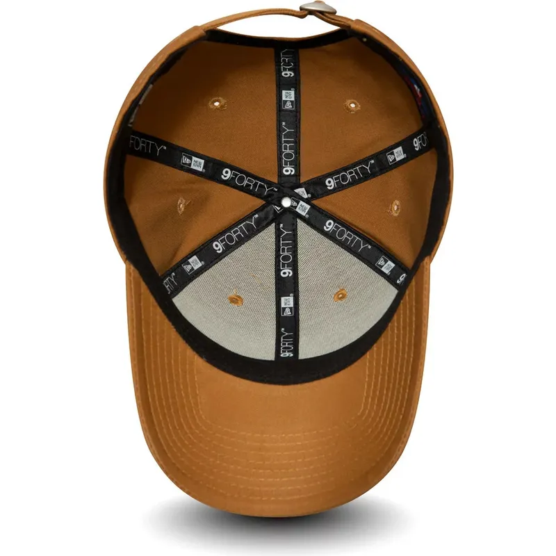 kasketter-buet-brun-justerbar-rem-trigo-9forty-league-essential-fra-new-york-yankees-mlb-af-new-era kasketter-buet-brun-justerbar-rem-trigo-9forty-league-essential-fra-new-york-yankees-mlb-af-new-era