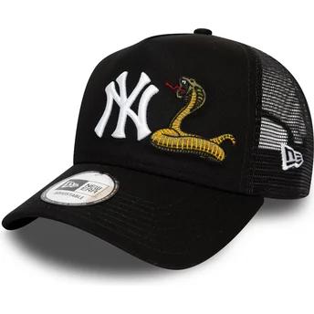 sort-a-frame-snake-new-york-yankees-mlb-trucker-cap-fra-new-era