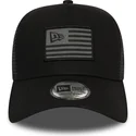 gorra-trucker-sort-og-gra-a-frame-flag-fra-new-era