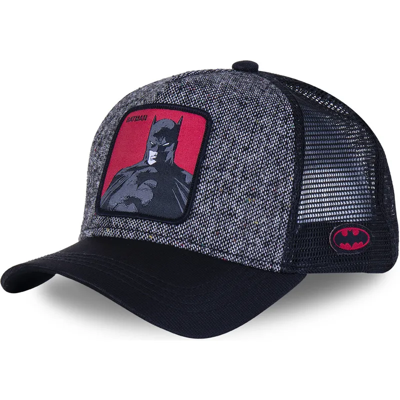 kasketter-buet-sort-snapback-batman-dc-comics-af-capslab