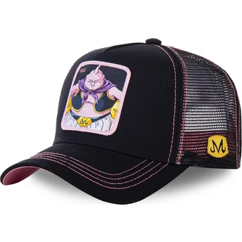 sort-og-lyserod-buu-big3-dragon-ball-trucker-cap-fra-capslab