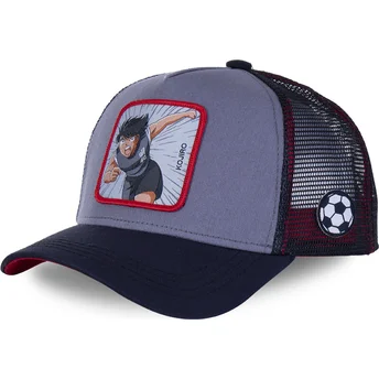 kasketter-buet-gra-snapback-mark-lenders-campeones-oliver-y-benji-af-capslab