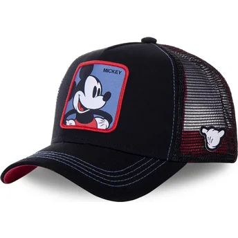 kasketter-buet-sort-snapback-mickey-mouse-disney-af-capslab