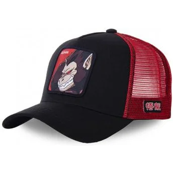 sort-og-rod-trucker-kasket-saiyan-great-ape-sai-dragon-ball-fra-capslab