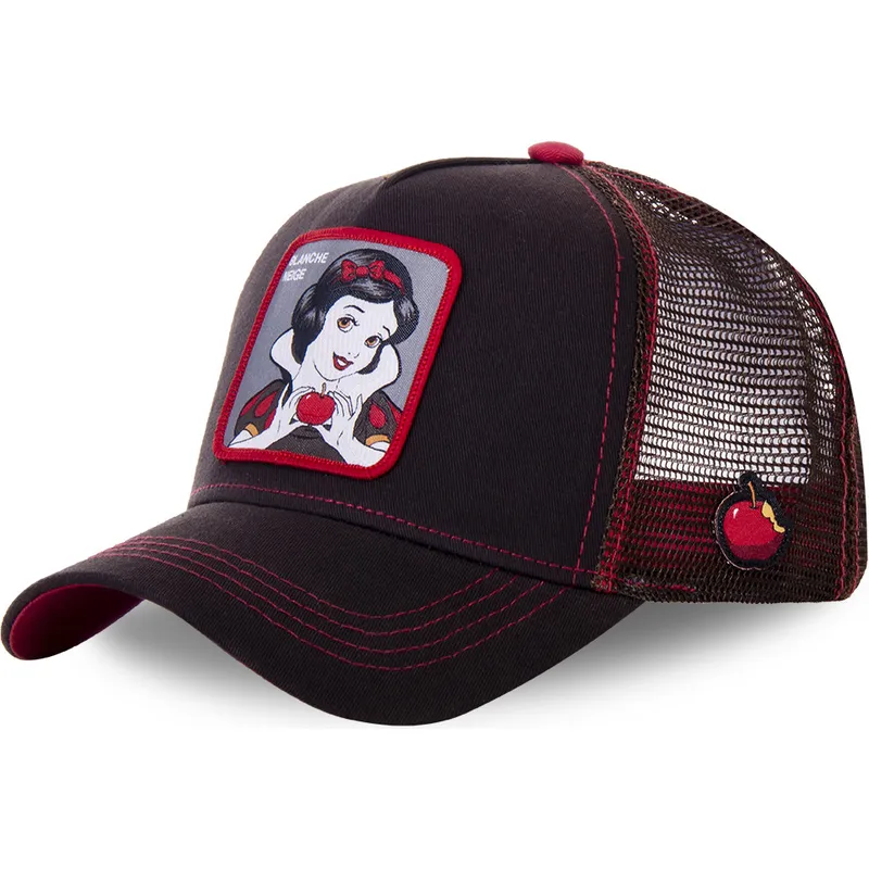 kasketter-buet-brun-snapback-snehvide-disney-af-capslab