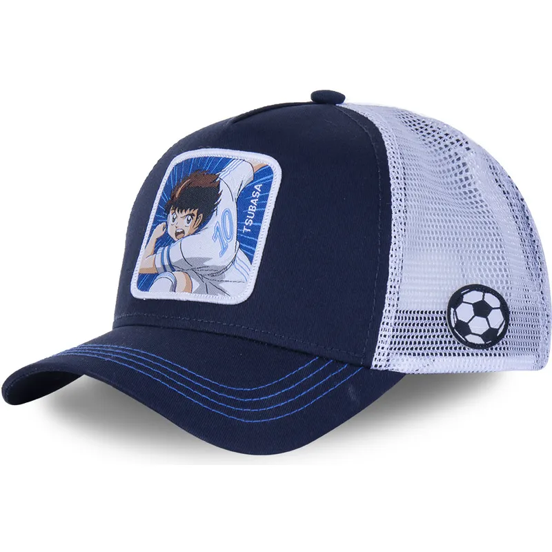 kasketter-buet-marinebla-snapback-oliver-atom-campeones-oliver-y-benji-af-capslab