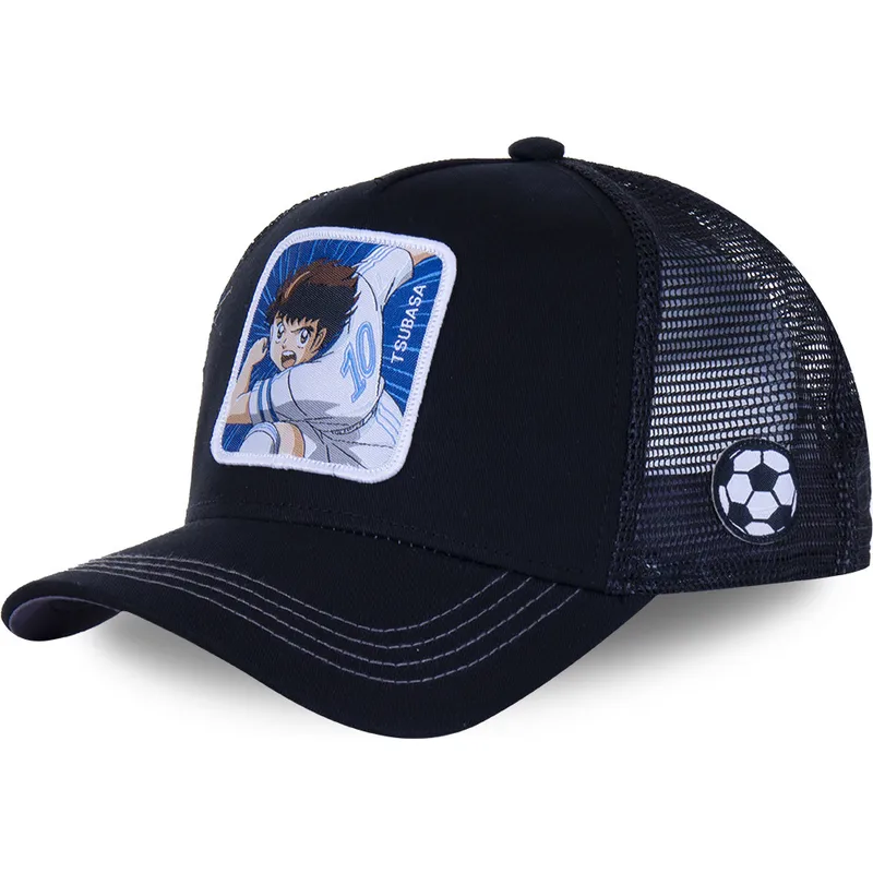 kasketter-buet-sort-snapback-oliver-atom-campeones-oliver-y-benji-af-capslab