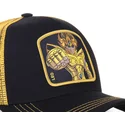 sort-og-gylden-truckerkasket-leo-saileo-saint-seiya-los-caballeros-del-zodiaco-fra-capslab