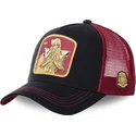 sort-og-rod-trucker-kasket-virgo-vir-saint-seiya-los-caballeros-del-zodiaco-fra-capslab