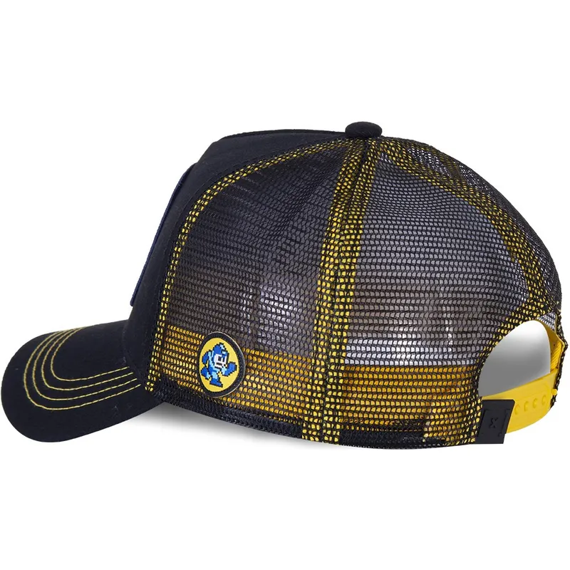kasketter-buet-sort-snapback-mega-man-mega-man-af-capslab