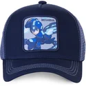 kasketter-buet-bla-snapback-mega-man-mega-man-af-capslab